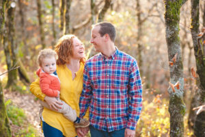 asheville nc family of three photographer