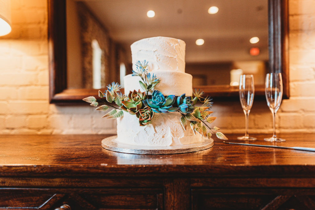 publix wedding cake succulents