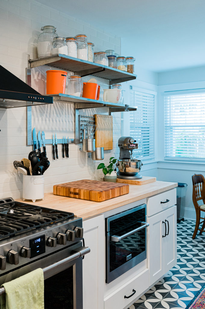 utilitarian kitchen